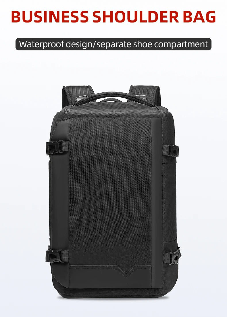 The Bralthex™ Max Backpack by Camel Mountain – 35L, Fits 16" Laptop