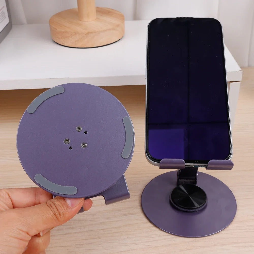 The Draxon™ Mobile/Tablet Stand – 360° Rotatable, Adjustable Height, Portable