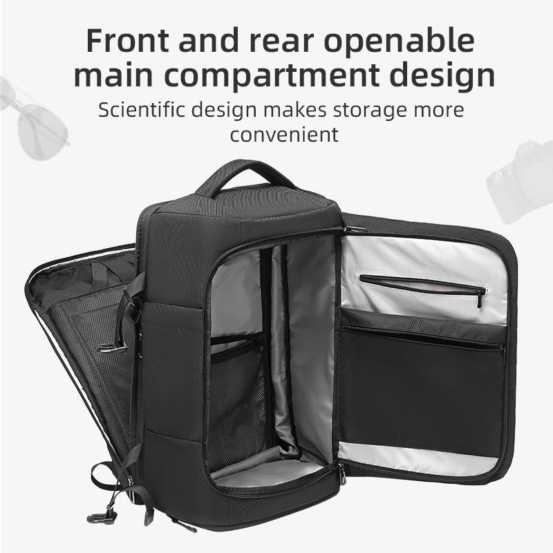 The Bralthex™ Max Backpack by Camel Mountain – 35L, Fits 16" Laptop