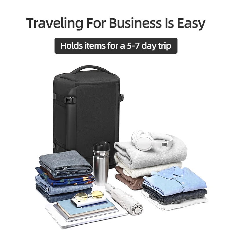 The Bralthex™ Max Backpack by Camel Mountain – 35L, Fits 16" Laptop