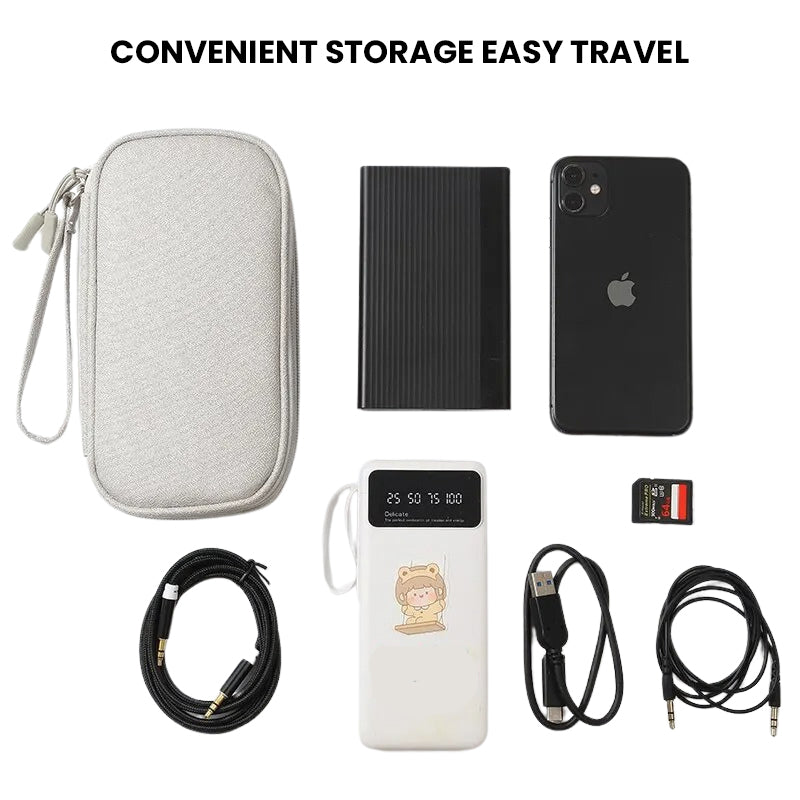 The Jexiron™ Prime Storage Bag by Camel Mountain – 1L, Compact Tech Organizer