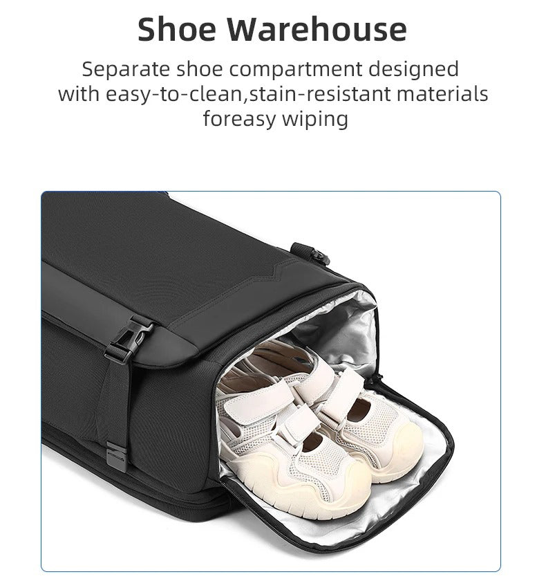 The Bralthex™ Max Backpack by Camel Mountain – 35L, Fits 16" Laptop