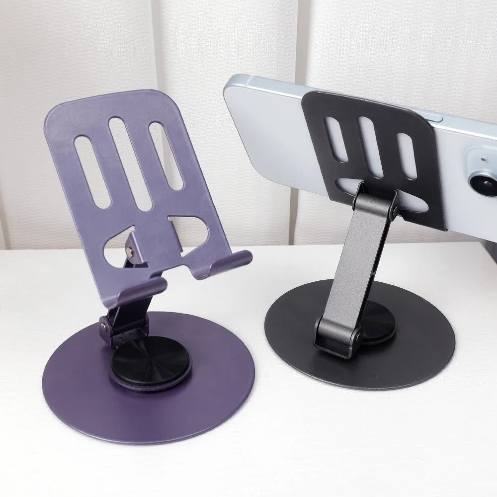 The Draxon™ Mobile/Tablet Stand – 360° Rotatable, Adjustable Height, Portable