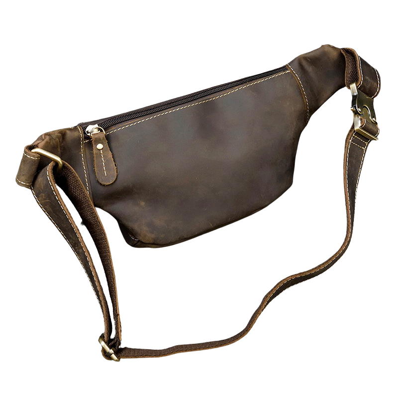 Camel Mountain Cipher™ Evolve Chest Bag Leather Sling Bag for Men 2L ...