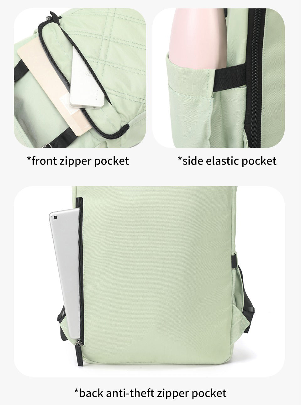 The TechOptima™ Platinum Backpack