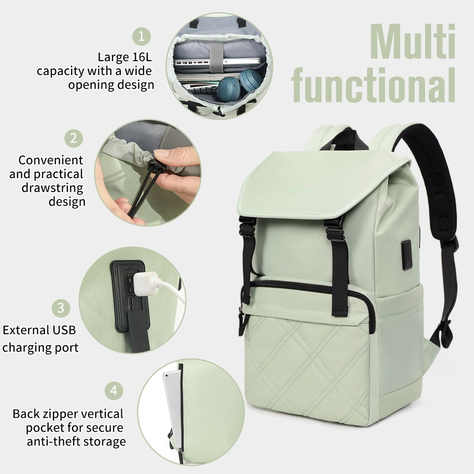 The TechOptima™ Platinum Backpack