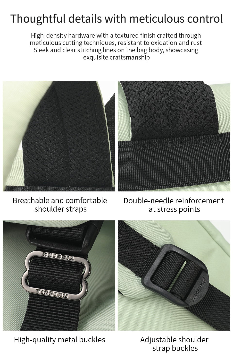 The TechOptima™ Platinum Backpack