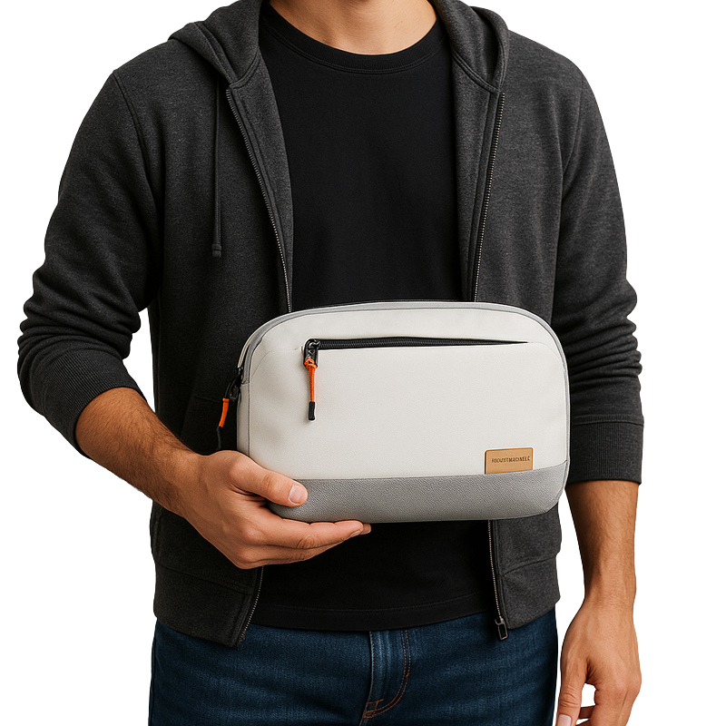 The Valenox™ Turbo Storage Bag by Camel Mountain – 2L, For Digital Accessories