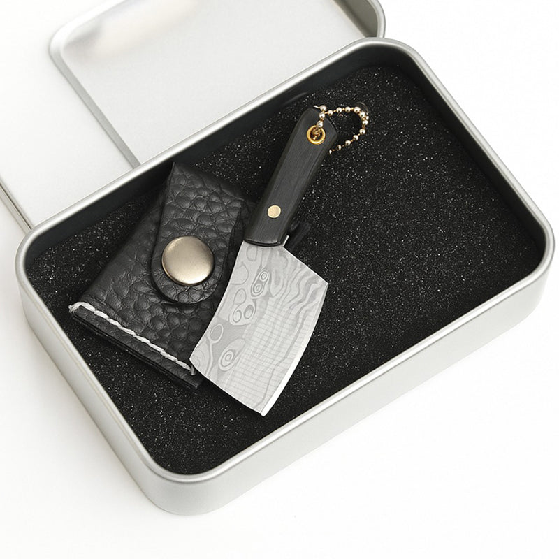 The Kyvaris™ Luxe Knife Keychain by Camel Mountain – Outdoor-Use Mini Knife Only