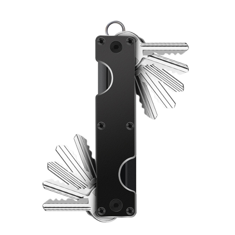 The Oxeneris™ Luxe Keychain by Camel Mountain – Ultra-Slim EDC Organizer