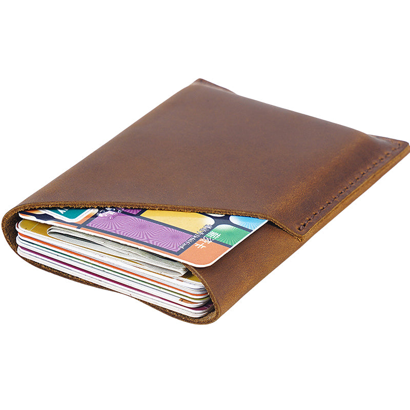 The Raltheron™ Turbo Wallet by Camel Mountain – Genuine Leather, Ultra Slim