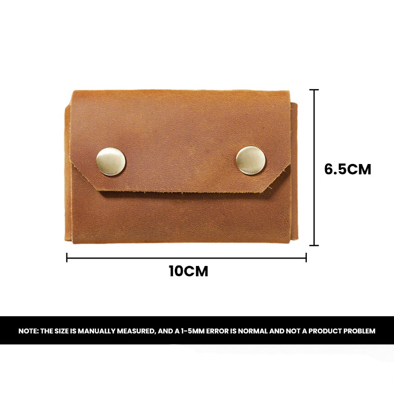 The Dynorik™ Quantum Wallet by Camel Mountain – Premium Leather Retro Wallet