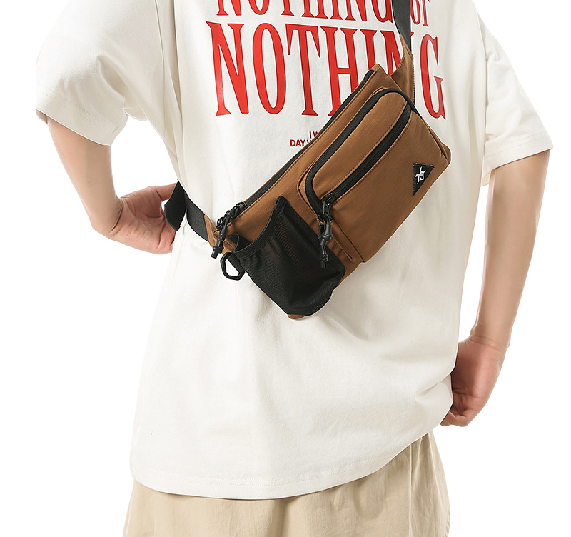 The Kryvex™ Prestige Bag by Camel Mountain – 1.4L Compact Unisex Sling Bag