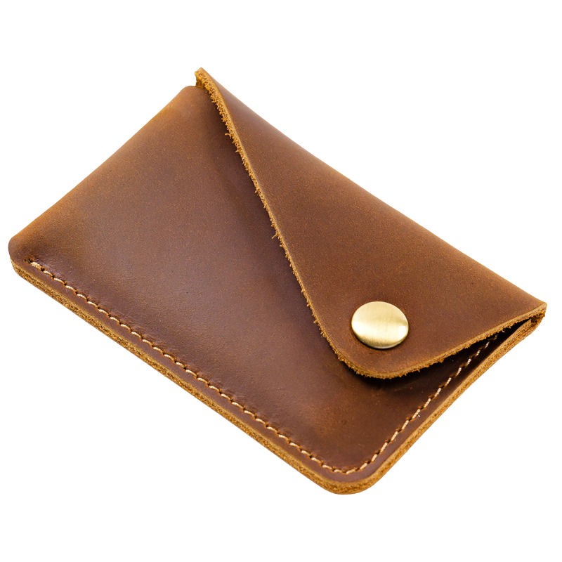 The Travorix™ Plus Wallet by Camel Mountain – 0.088L Slim Retro Leather Card & Coin Wallet