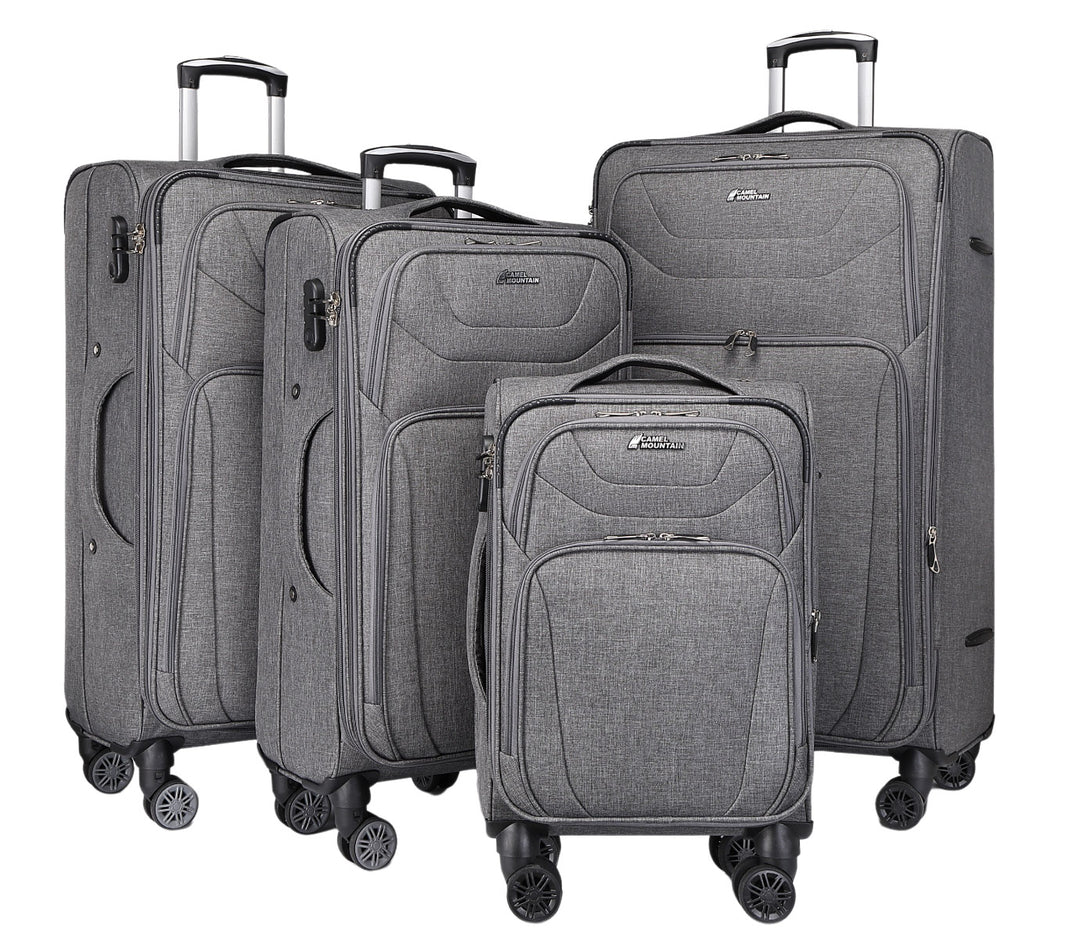 Camel Mountain® Americano Set 4 (20", 24", 28", 32") – The Ultimate All-in-One Luggage Set