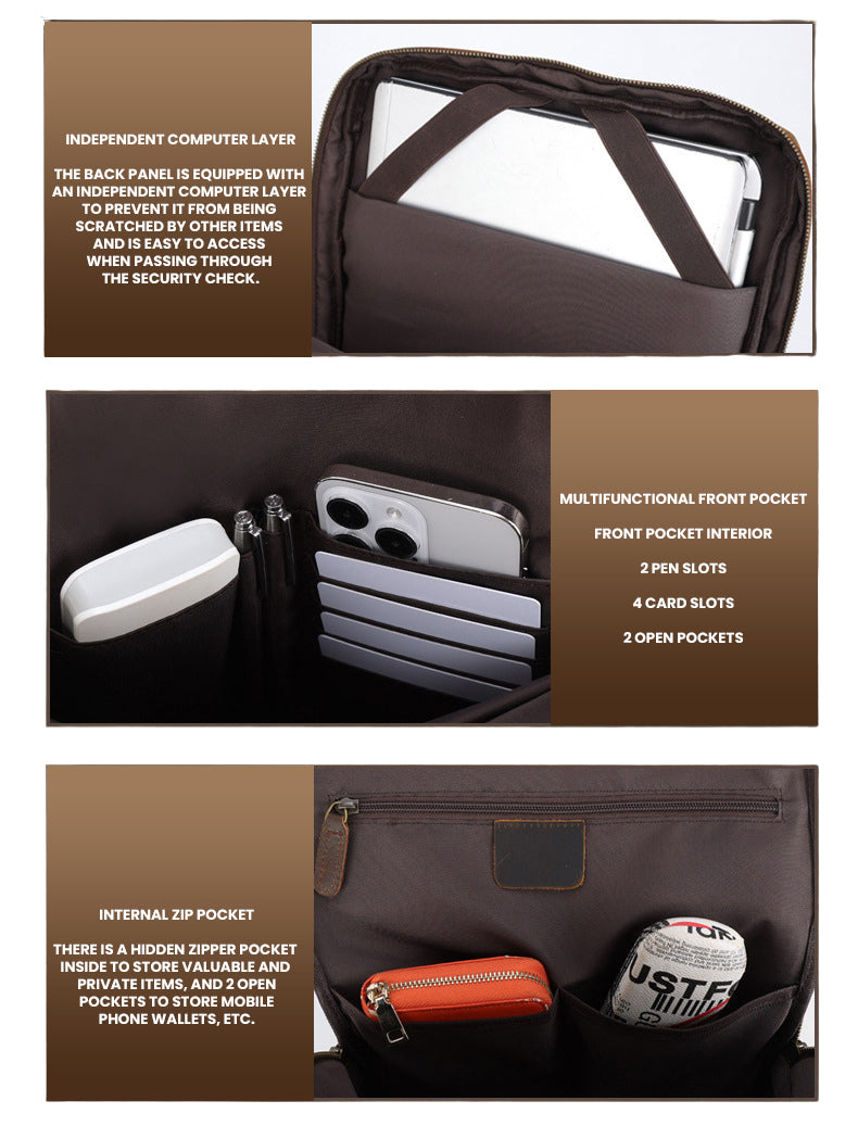 The Quornex™ ProX Backpack by Camel Mountain – 35L, Fits 16" Laptop