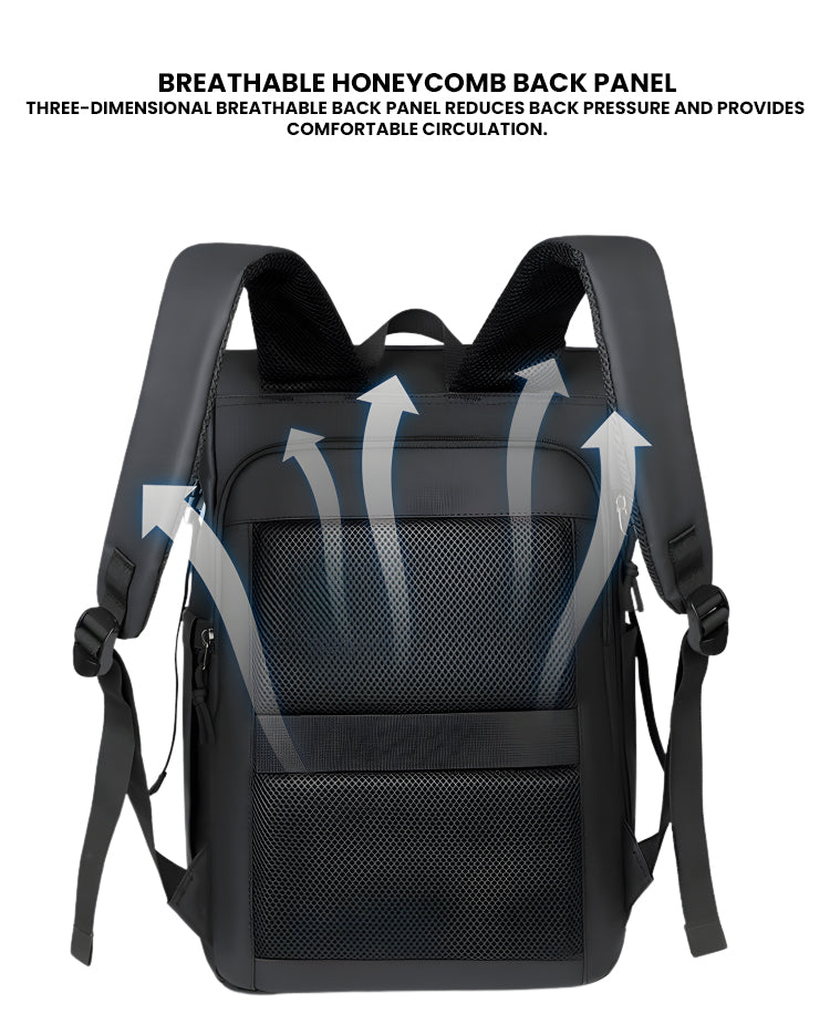 The Ravionex™ Advanced Backpack by Camel Mountain – 20L, Fits 16" Laptop