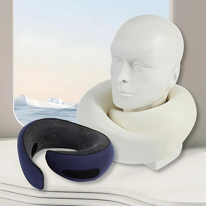 The Solatrix™ Pro Pillow by Camel Mountain - Memory Foam, 360° Neck Support