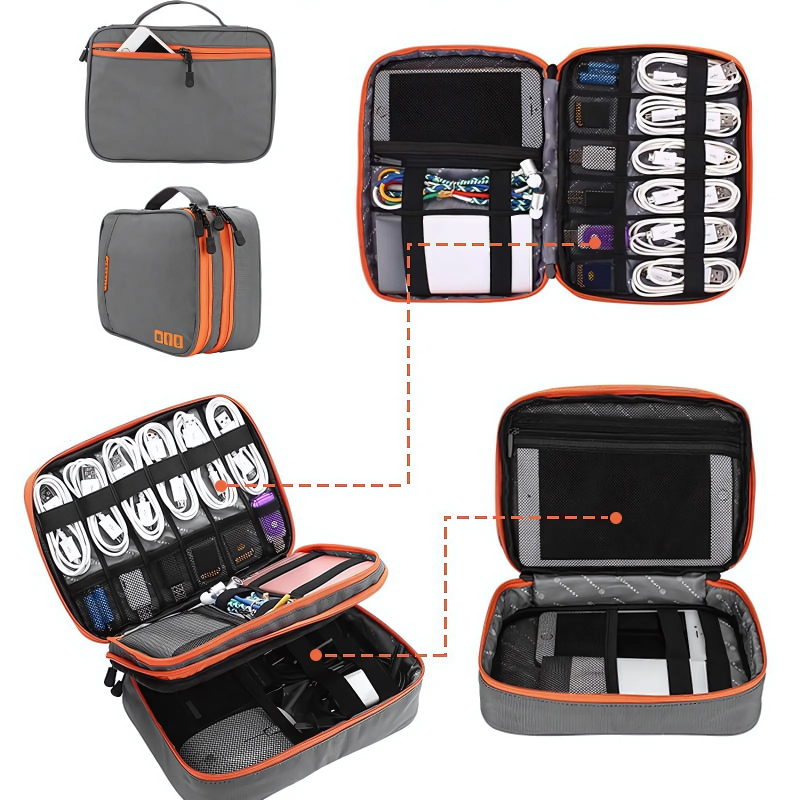 The Zerionis™ Xtreme Storage Bag by Camel Mountain – 3L, Compact Digital Organizer