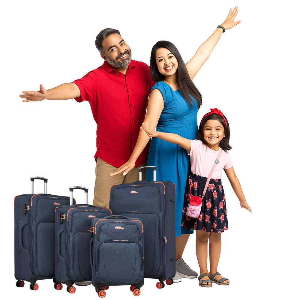 Camel Mountain® Americano Set 4 (20", 24", 28", 32") – The Ultimate All-in-One Luggage Set