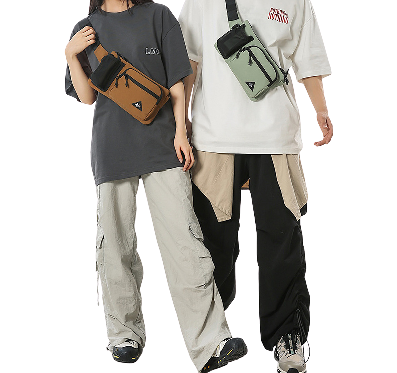 The Kryvex™ Prestige Bag by Camel Mountain – 1.4L Compact Unisex Sling Bag