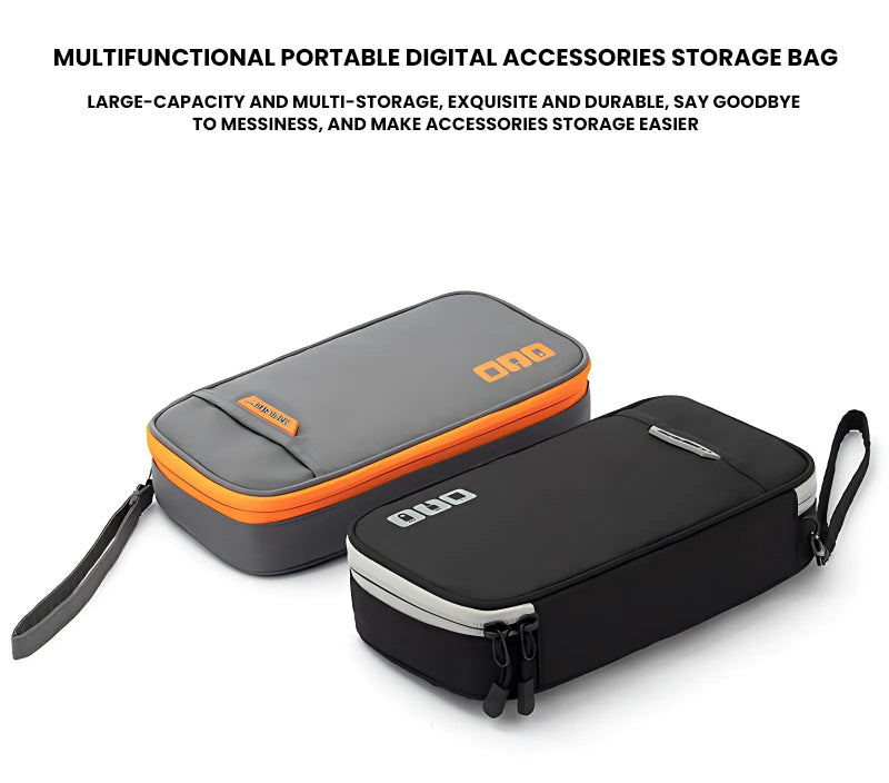 The Xyveron™ Elite Storage Bag by Camel Mountain – 1.4L Digital Travel Organizer