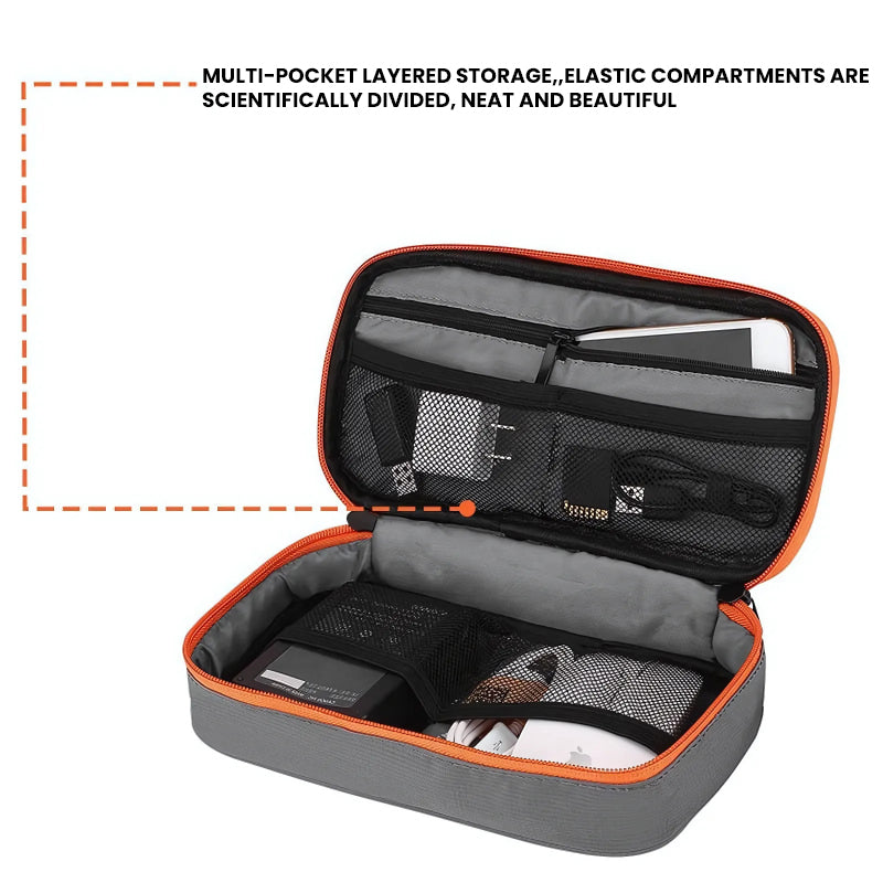 The Xyveron™ Elite Storage Bag by Camel Mountain – 1.4L Digital Travel Organizer