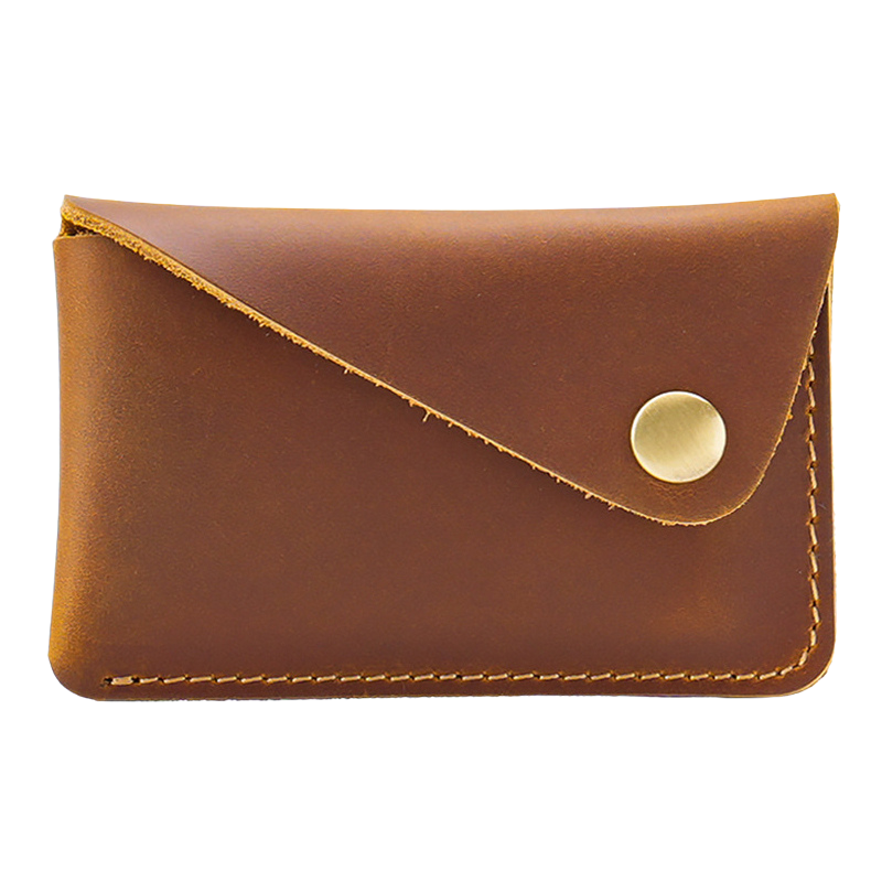 The Travorix™ Plus Wallet by Camel Mountain – 0.088L Slim Retro Leather Card & Coin Wallet