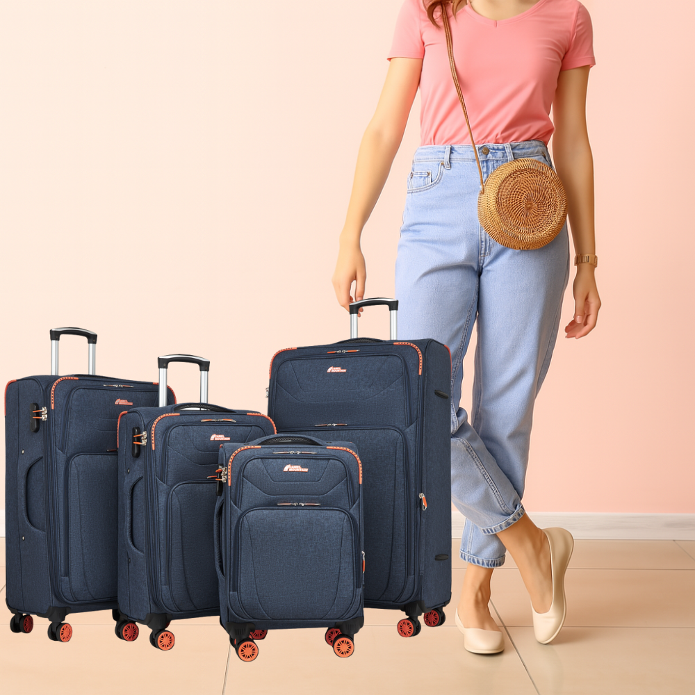 Camel Mountain® Americano Set 4 (20", 24", 28", 32") – The Ultimate All-in-One Luggage Set