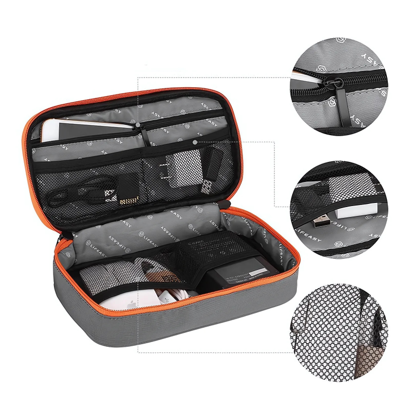 The Xyveron™ Elite Storage Bag by Camel Mountain – 1.4L Digital Travel Organizer