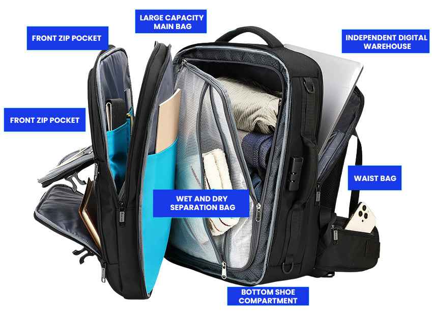 The Gravion™ 35L Business Backpack - Fits 17