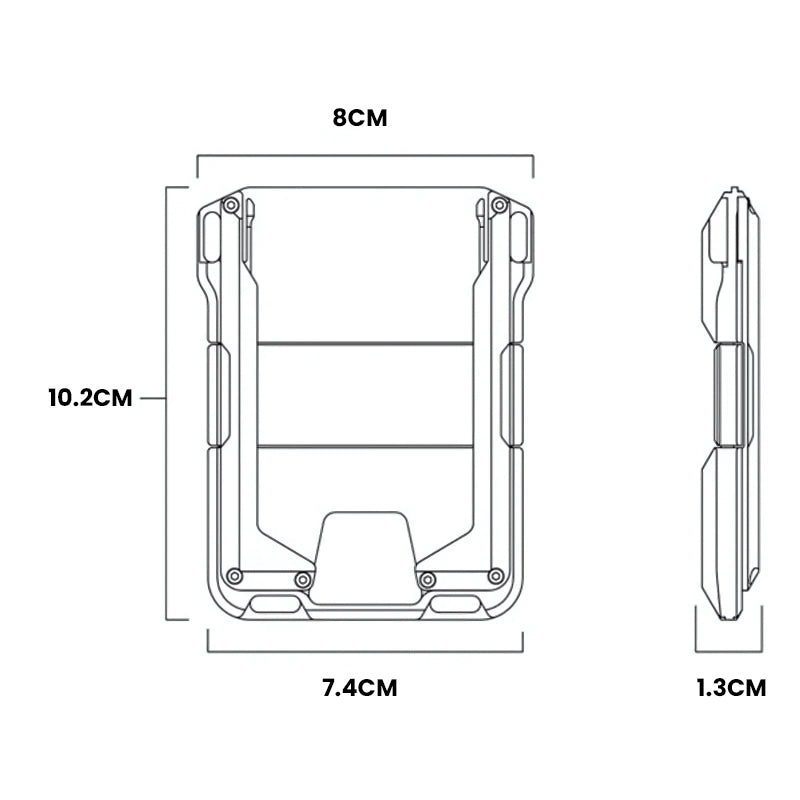 The Zelthon™ Xtreme Card Holder by Camel Mountain