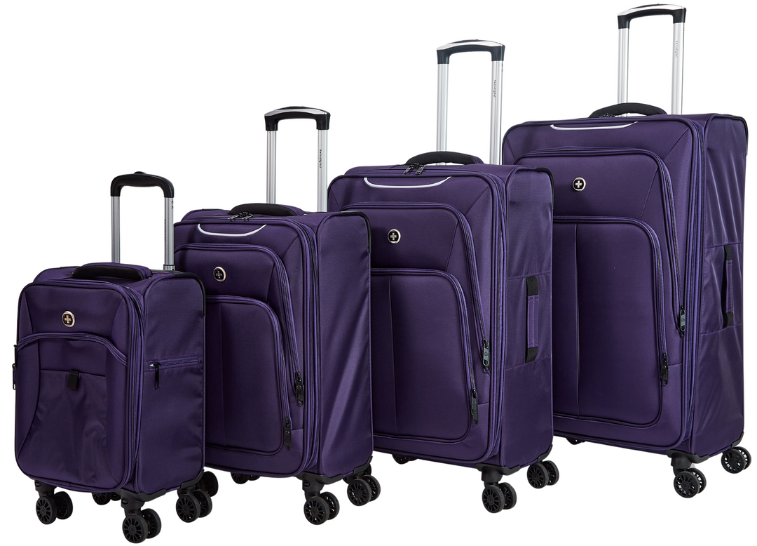Swiss Digital Ultra Light 4 Piece Luggage Set 18