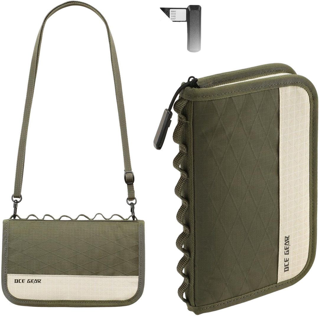 The Quorlan™ Luxe Bag by Camel Mountain – 1L, Ultra Slim Travel Organizer