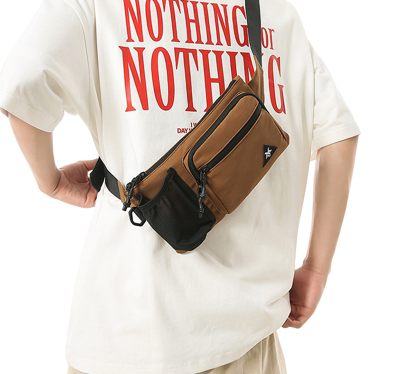 The Kryvex™ Prestige Bag by Camel Mountain – 1.4L Compact Unisex Sling Bag