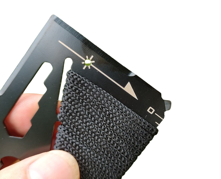 The Polaryx™ Luxe Card Knife by Camel Mountain – Premium 14-in-1 Tool in Pocket Size