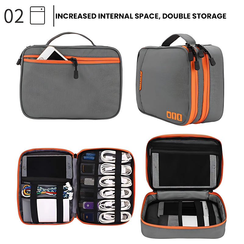 The Zerionis™ Xtreme Storage Bag by Camel Mountain – 3L, Compact Digital Organizer