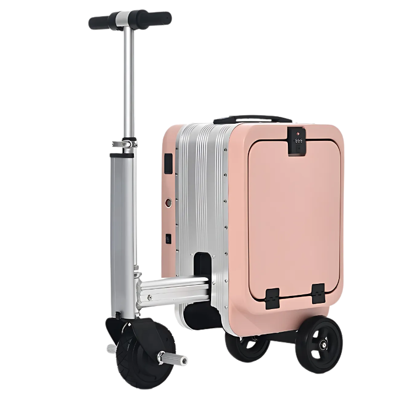 The Strenox™ Pro – Electric Ride-On Smart Luggage