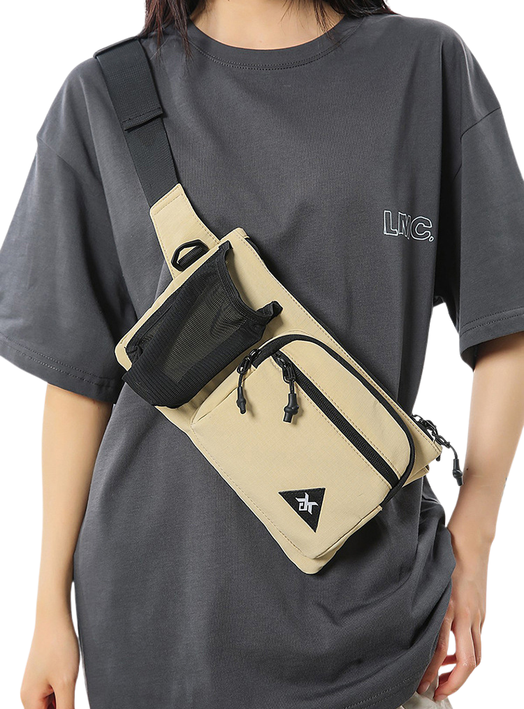 The Kryvex™ Prestige Bag by Camel Mountain – 1.4L Compact Unisex Sling Bag