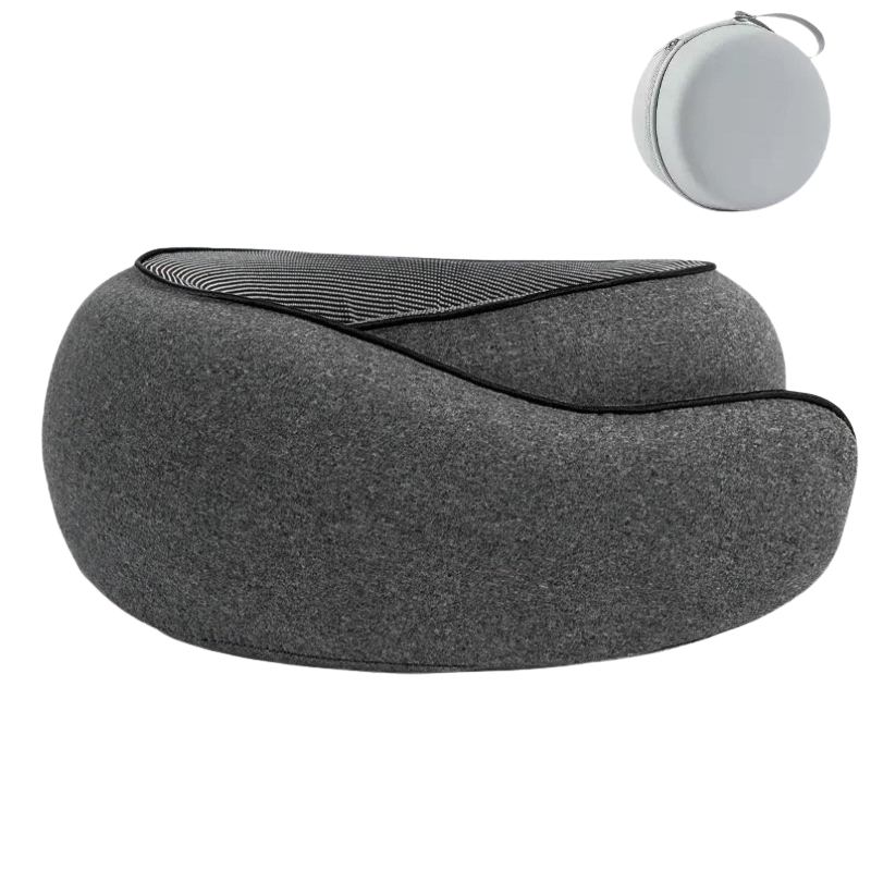 The Solatrix™ Pro Pillow by Camel Mountain - Memory Foam, 360° Neck Support