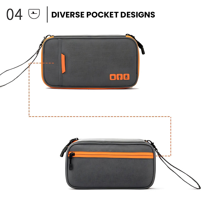 The Xyveron™ Elite Storage Bag by Camel Mountain – 1.4L Digital Travel Organizer