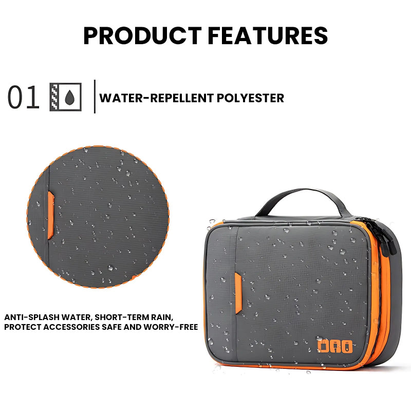 The Zerionis™ Xtreme Storage Bag by Camel Mountain – 3L, Compact Digital Organizer