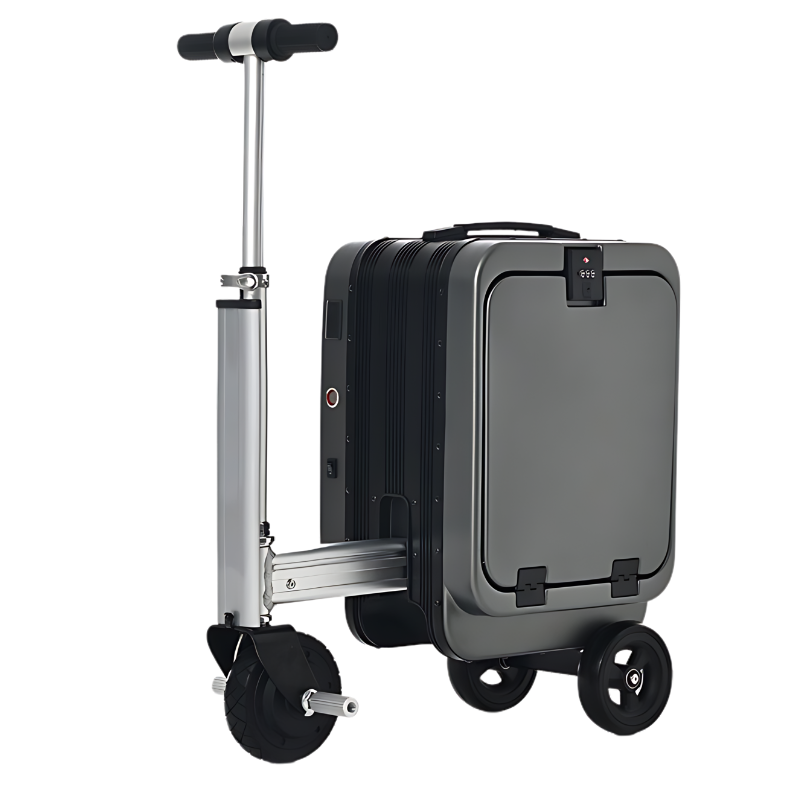The Strenox™ Pro – Electric Ride-On Smart Luggage