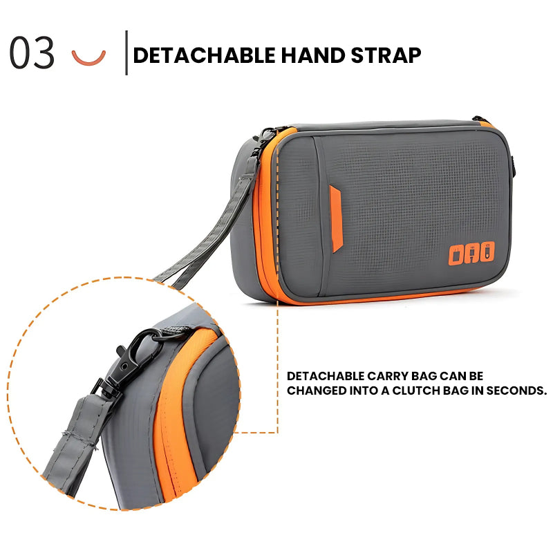 The Xyveron™ Elite Storage Bag by Camel Mountain – 1.4L Digital Travel Organizer