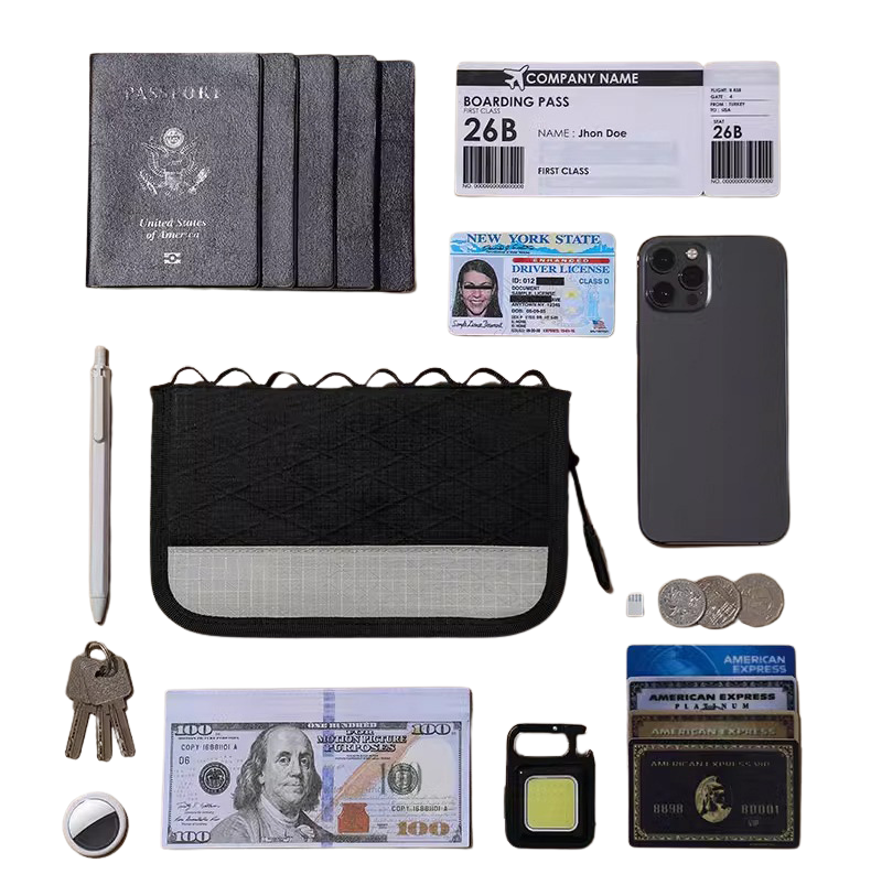 The Quorlan™ Luxe Bag by Camel Mountain – 1L, Ultra Slim Travel Organizer