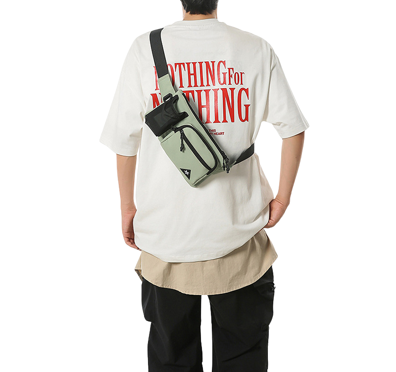 The Kryvex™ Prestige Bag by Camel Mountain – 1.4L Compact Unisex Sling Bag