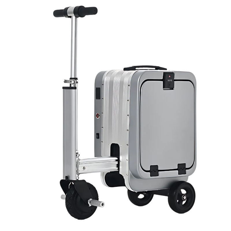 The Strenox™ Pro – Electric Ride-On Smart Luggage