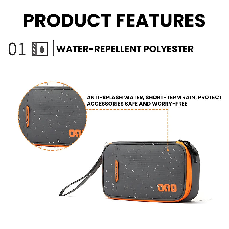 The Xyveron™ Elite Storage Bag by Camel Mountain – 1.4L Digital Travel Organizer