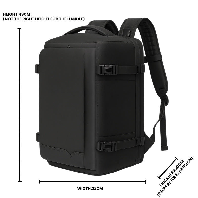 The Bralthex™ Max Backpack by Camel Mountain – 35L, Fits 16" Laptop