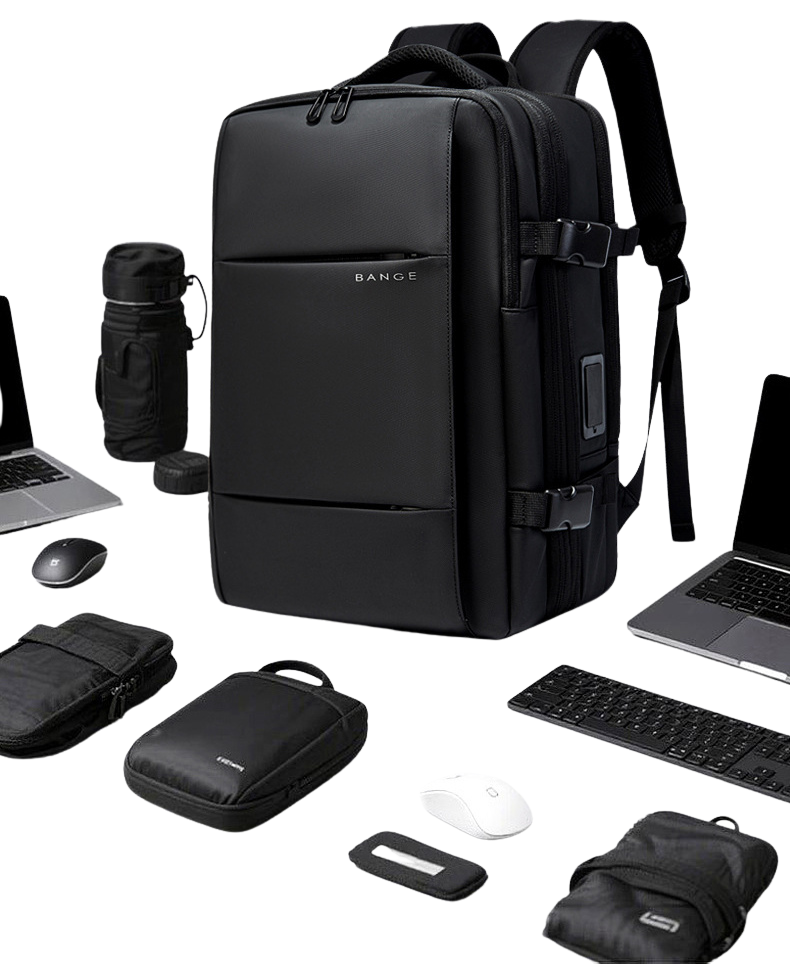 The Korvinor™ Supreme Vacuum Backpack by Camel Mountain – 28L (Expands to 40L), Fits 16" Laptop